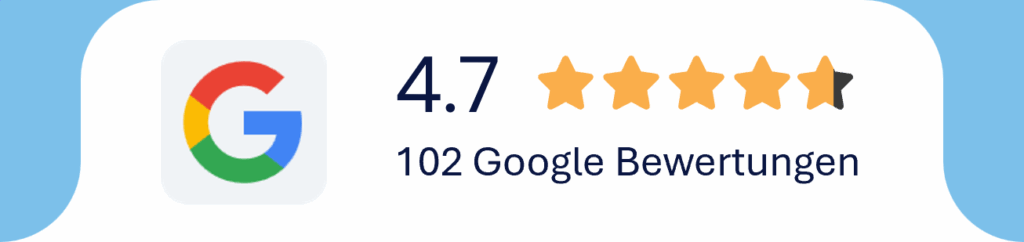 Google Bewertungen Übersicht Fahrschule Müller GmbH