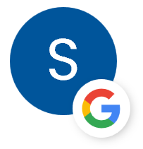 Google Bewertung S Blau